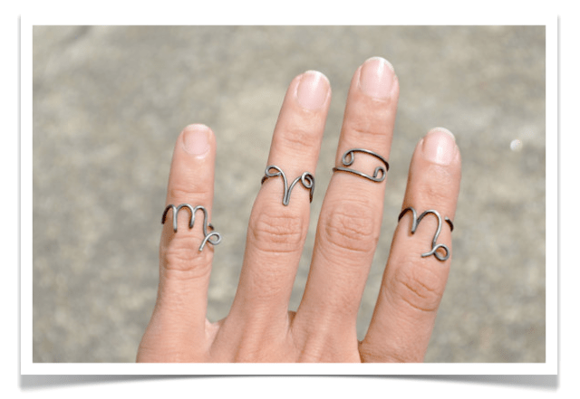 Zodiac Sign Rings
