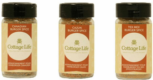 Cottage life Burger Spices