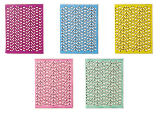 Leather Eyelet Journals Indigo