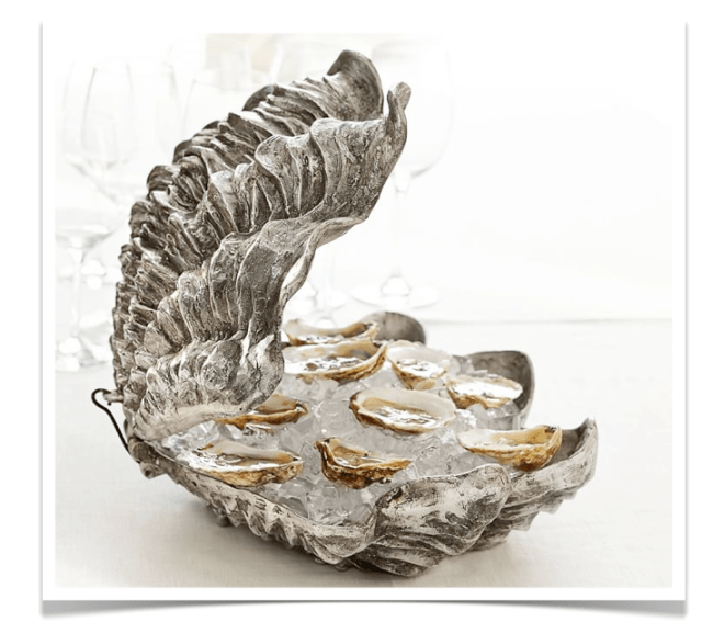 Clam Shell Serve Bowl