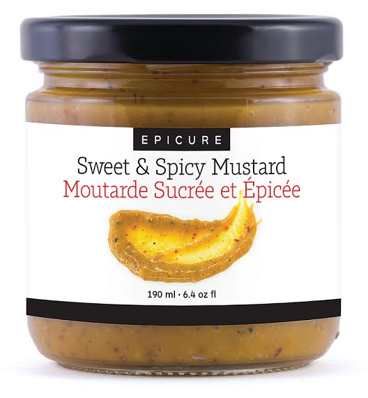 Epicure Sweet and Spicy Mustard