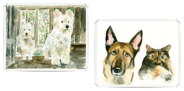 Custom Pet Portraits