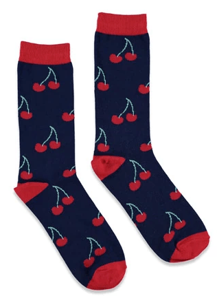 Forever 21 Cherry Crew Socks