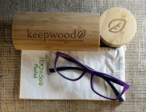 Keepwood Purple Eyeglass Frames