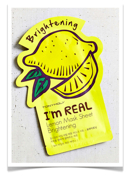 TONYMOLY I'm Real Brightening Lemon Mask