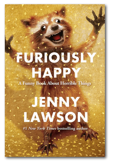 Furiously Happy Book Cover