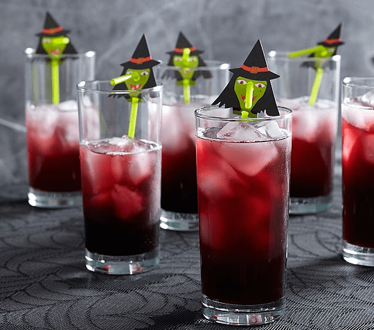 Pottery Barn Kids Witch Straw Set