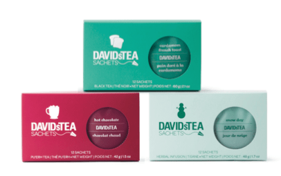 DAVIDsTEA Satchets