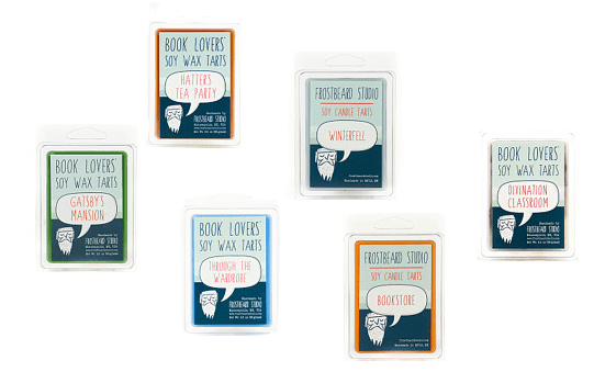 Book Lovers Wax Tart Candles