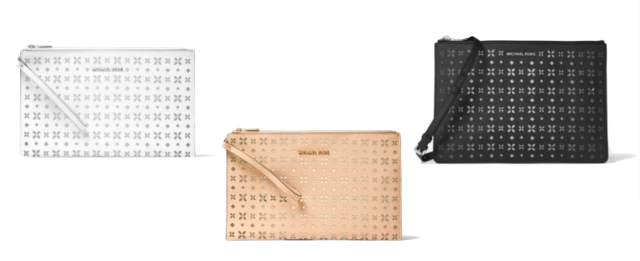 Perforated Clutch Michael Kors