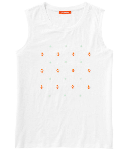 Embellished Tank Top Joe Fresh
