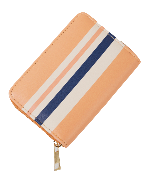 Striped Mini Wallet