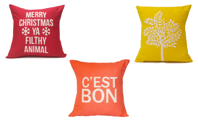 Plum Perfection Bright Pillows