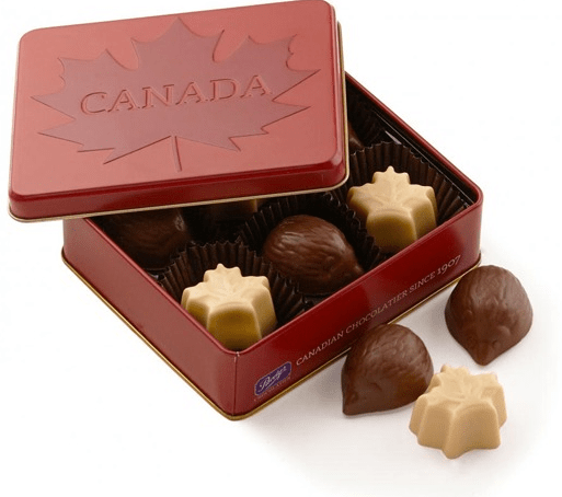 Purdy's Canadian Maple Leaf Tin