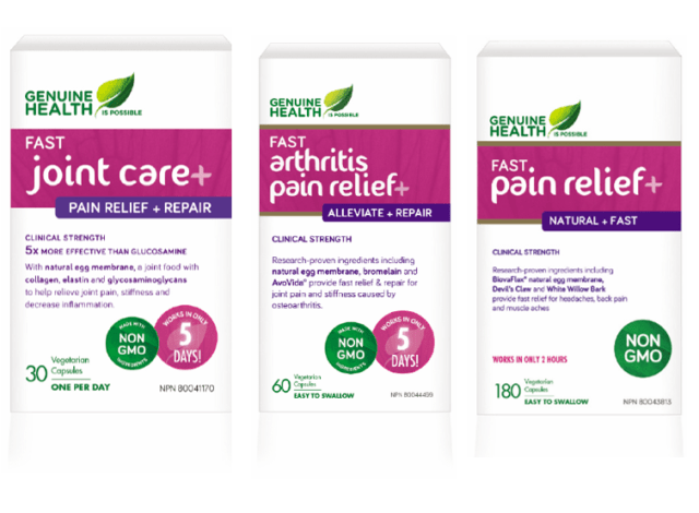 Genuine Health Pain Relief Products