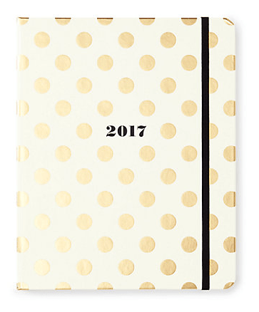 Kate Spade Gold Dots 17-Month Agenda