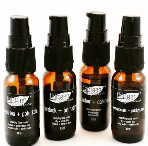Thirteen Organics Face Serums