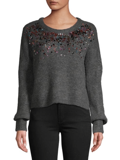 Design Lab Grey Sweater